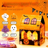 Wholesale Halloween Candy Fruit Fudge Soft Cartoon Shape Boxed Gift for Kids Fun Snack Sharing 11g 20 Pieces