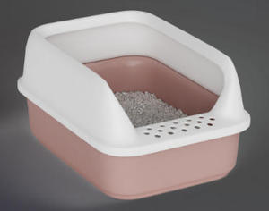 Maßgefertigte Großhandels-Katzentoilette Moderne Einfache Kunststoffschale Hohe Absorption und Günstig-Neue Maßgefertigte Haustierprodukte - Product Image 6