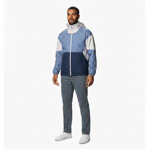 Blousons coupe-vent vintage en coton pour hommes, à col montant et fermeture éclair, style urbain, pour l'automne, vente en gros - Product Image 1