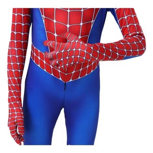 Costume Promozionale da Spider-Man per Ragazzi con Copricapo, Vari Colori, in Poliestere, Stile Cinematografico, per Cosplay di Halloween per Bambini - Product Image 5
