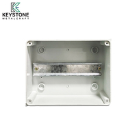 Boîtier de distribution électrique KEYSTONE KSHT IP65 étanche pour intérieur, 5 voies, MCB, ABS+PC, avec 30A 400V et verrouillage supplémentaire
