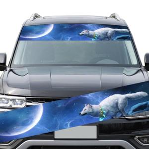 <span class=keywords><strong>Autocollant</strong></span> en vinyle pour <span class=keywords><strong>pare</strong></span>-<span class=keywords><strong>brise</strong></span> de voiture, bande solaire avant/arrière, film moulé, autocollants 3D décoratifs, <span class=keywords><strong>autocollant</strong></span> créatif pour les yeux et le crâne - Product Image 3