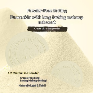 Matte Tulle Setting Powder Cake Setting Translucent Makeup untuk Semua Jenis Kulit Drop Shipping