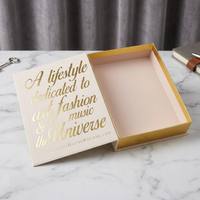 Boîte cadeau rigide magnétique de luxe en forme de livre, personnalisée avec estampage à chaud doré, pour bijoux, cosmétiques, parfums et cadeaux