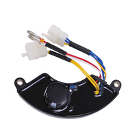 Gx390 Accessoire pour générateur de gaz avec AVR 8 lignes 6.5-7KW 220V/380V Pièces détachées pour moteur à essence Régulateur de tension triphasé sans balai