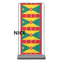 Drapeau national personnalisé multi-tailles en polyester pliable, pour événements thématiques à domicile, séances photo en studio et expositions murales domestiques