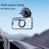 Support magnétique pour téléphone de voiture à prix compétitif, fixation par ventouse, support de téléphone portable à 360 degrés, étanche, pour écrans de voiture