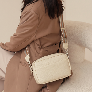 2024 nouveauté Designer Vintage Style Rivet PU dames haute qualité luxe sac à main magnétique bouton fermeture Horizontal carré - Product Image 1