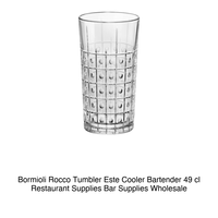 Verre à whisky Este Cooler 49 cl H 15,8 cm Ø 8,4 cm Bartender Bormioli Rocco