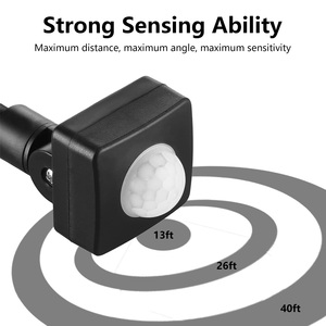 Interruptor con Sensor de <span class=keywords><strong>Movimiento</strong></span> PIR a Prueba de Agua IP54, <span class=keywords><strong>Detector</strong></span> Infrarrojo Ajustable de CA 110 V para <span class=keywords><strong>Luz</strong></span> <span class=keywords><strong>Exterior</strong></span> - Product Image 4