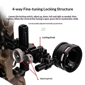 <span class=keywords><strong>Arco</strong></span> Compuesto <span class=keywords><strong>de</strong></span> Aluminio <span class=keywords><strong>de</strong></span> Alta Precisión Directo <span class=keywords><strong>de</strong></span> Fábrica, Varilla Corta, Mira <span class=keywords><strong>de</strong></span> 4 Vías con Microajuste, Doble Escala, Soporte para Diestros, Personalizable - Product Image 4