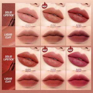 <span class=keywords><strong>O</strong></span>.two.<span class=keywords><strong>o</strong></span> 2 en 1 finition mate brillant à lèvres glaçure liquide rouge à lèvres imperméable longue tenue rouge à lèvres 8 couleurs maquillage des lèvres pour les touts - Product Image 5