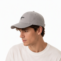 Casquette de baseball non structurée en coton lavé à 6 panneaux, style Richardson 326, avec logo brodé personnalisé, vente en gros
