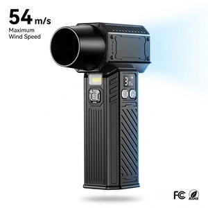 Souffleur turbo sans balais haute puissance 96000 tr/min, dépoussiéreur à air comprimé sans fil, mini ventilateur à jet pour nettoyage de clavier, PC, camping, barbecue - Product Image 1