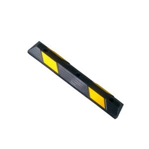 แผ่นกั้นล้อรถยนต์ขนาด 90 ซม. พร้อมแถบสะท้อนแสงสูงสำหรับโรงจอดรถ - Product Image 3
