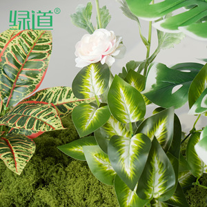 Plantes artificielles Greenway, mousse, décoration de jardin, base de 30 à 100 cm, style campagnard, pour l'intérieur et l'extérieur - Product Image 3