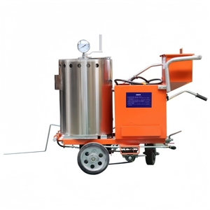 Machine de marquage routier thermoplastique manuelle à peinture thermofusible pour routes - Product Image 1