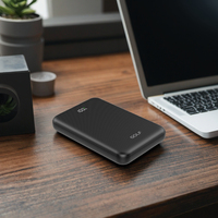 Precio de fábrica de fabricación Paquete de energía delgada LCD Digital Precio al por mayor Carga rápida personalizada PD 20W 10000mAh Banco de energía