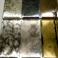 Carreaux de miroir antiques en verre ethniques décoratifs de maison vintage d'Europe pour le mur d'accent de caractéristique de salon
