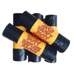 Sacchetti della spazzatura <span class=keywords><strong>neri</strong></span> imballaggio all'ingrosso sacchetti della spazzatura di plastica dei rifiuti di costruzione dell'appaltatore pesante personalizzati - Product Image 1