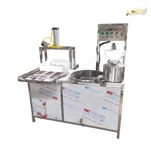 Máquina automática para formar leche de soja Máquina de tofu de piel vegetariana Planta automática para hacer leche de soja - Product Image 2
