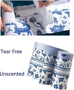 Huamaohengchun Bolsas de 4 Galones con Estampado de Capibara, con Cordón, de LDPE, Resistentes a Desgarros, con Control de Olores, Asa de Mano SecureTie, Grosor de 1.1 Mil - Product Image 2