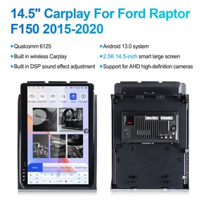 14.5" Tesla Screen Android Car Radio for Ford F150 Raptor 2015 2020 Multimedia <b>Auto</b> Head Unit Carplay GPS Navigation New Upgrade - Product Image 5