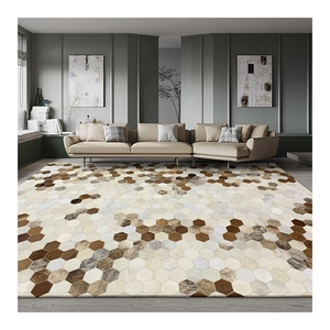 <span class=keywords><strong>Tapis</strong></span> en cuir de vache, <span class=keywords><strong>patchwork</strong></span> cache-cuir, <span class=keywords><strong>tapis</strong></span> - Product Image 4