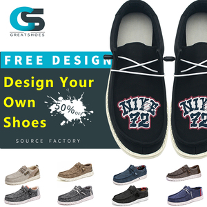 ग्रेटशूज़ डीलक्स पुरुषों के लोफर्स, आरामदायक वॉकिंग स्टाइल जूते, नए कस्टम लक्जरी चमड़े के कैज़ुअल जूते कस्टम प्रिंट - Product Image 1