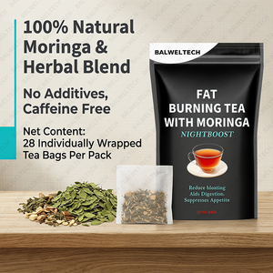 Té Herbal Natural Puro para Quemar Grasa con Moringa para la Digestión y Control del Apetito para Mujeres y Hombres (Venta al Por Mayor) - Product Image 3