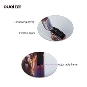 Briquet torche à flamme jet de <span class=keywords><strong>butane</strong></span> pour cigarettes, personnalisable avec logo, fabrication ODM/OEM - Product Image 2