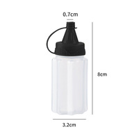 Sauce Squeeze Bouteille Mini Ketchup Bouteilles Salade Dressing Conteneurs Extérieur Portable Barbecue Pot À Épices Partie Cuisine Outils