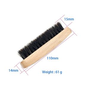 Cepillo de madera de haya para hombres, cepillo de cerdas de jabalí, bigote y barba, peine para el pelo Facial, cepillo para barba jabali - Product Image 4