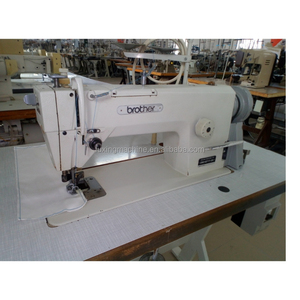 Máquina de Coser Industrial de Puntada Fija de Una Aguja <span class=keywords><strong>Brother</strong></span>-777B con Corte Lateral, <span class=keywords><strong>Precio</strong></span> al por Mayor, para Coser Vestidos y Prendas - Product Image 1