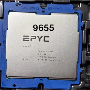 โปรเซสเซอร์ epyc 9355 9455 9555 9655 9755 DDR5 SP5ซีพียูประมวลผล360W สำหรับเซิร์ฟเวอร์เวิร์กสเตชัน - Product Image 1