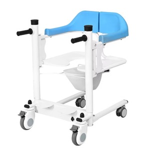 Handicapped Patient Mover Transfer <b>Chair</b> Commode Toilet Seat Old People Transport Assistance for Home Nursing - Product Image 1