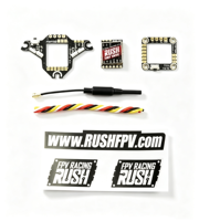 RUSHFPV Tiny Tank 350mW VTX 5.8G 48CH TBS SmartAudio U.FL Ultralight 1.4g Émetteur vidéo FPV pour drone Toothpick Whoop