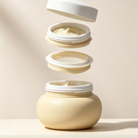Pots à crème style béret, contenants pour baume nettoyant, pots pour masque de boue et emballages cosmétiques pour masque de nuit
