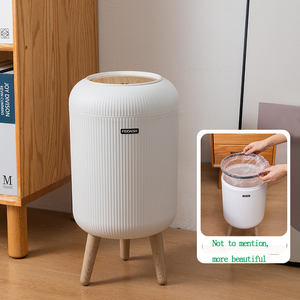 <span class=keywords><strong>Cubo</strong></span> <span class=keywords><strong>de</strong></span> <span class=keywords><strong>basura</strong></span> <span class=keywords><strong>de</strong></span> cocina <span class=keywords><strong>alto</strong></span> respetuoso <span class=keywords><strong>con</strong></span> el medio ambiente <span class=keywords><strong>con</strong></span> tapa para el hogar, baño y sala <span class=keywords><strong>de</strong></span> estar - Product Image 4