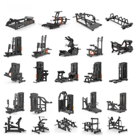 SK Ensemble complet d'équipement de musculation pour femmes, pour entraînement des fessiers et des jambes, incluant machine Hip Thrust, Extension de jambes, Curl et Kickback, pour centre de fitness, OEM