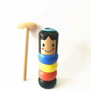 Vente chaude 2019 : Daruma immortel en bois, marionnette à pousser incassable, tours de magie, accessoires amusants pour magiciens de rue - Product Image 6