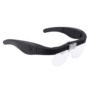 Lunettes loupes rechargeables Quatre grossissements différents <span class=keywords><strong>Loupe</strong></span> de tête avec bandeau pour la lecture, la beauté, la <span class=keywords><strong>broderie</strong></span> - Product Image 2