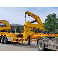 Top nouvelle remorque de levage latéral de conteneur MQH37A grue de levage latérale de conteneur de 20 pieds/40 pieds à vendre