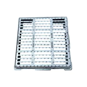 Offre Spéciale échantillon personnalisation OEM couvercle de trou d'homme eau pluie ravin <span class=keywords><strong>grille</strong></span> résine <span class=keywords><strong>fonte</strong></span> grilles de trou d'homme avec cadre - Product Image 1