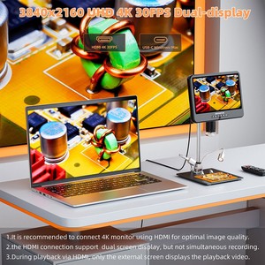 Microscopio electrónico AD208SE 4K UHD <span class=keywords><strong>Digital</strong></span> 1500X con LCD de 10,1 pulgadas para reparación de electrónica - Product Image 6