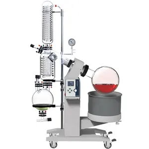 Industrial 50L Vacuum Rotary Evaporator Concentrator Supporting with Optional Chiller and Vacuum Pump