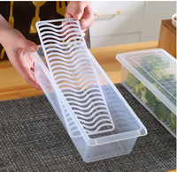 Lot de 24 boîtes de conservation écologiques en plastique pour fruits, légumes, poissons et fruits de mer, idéales pour le réfrigérateur – Vente Flash