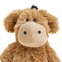 Peluche personnalisée de grande taille en coton PP lesté pour micro-ondes, super douce, amusante, pour enfants, cadeau de vacances pour enfants, faible MOQ