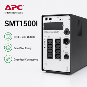 Sistema de Alimentación Ininterrumpida (<span class=keywords><strong>UPS</strong></span>) <span class=keywords><strong>APC</strong></span> SMT1500I-CH Smart-<span class=keywords><strong>UPS</strong></span> 1500VA <span class=keywords><strong>1000</strong></span> - Product Image 4
