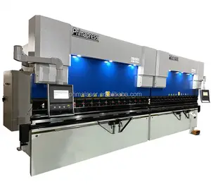 CNC-Abkant presse 6000mm Länge mit Delem 58T 4 1 Achse mit 2D-Zeichnung